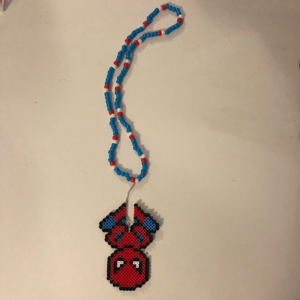 Spider-Man necklace Perler - Picture 2 of 4